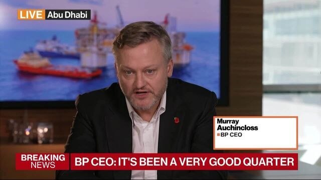 BP CEO Auchincloss on Profit Beat, Castrol, Oil and Gas Production