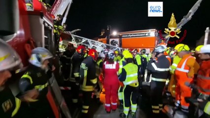 Morreu trabalhador que tinha ficado preso nos escombros da Torre dei Conti