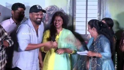 Manchu Manoj Wife Bhuma Mounika Speech @ #RajuWedsRambai Song Launch Event