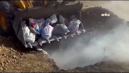 Yüksekova’da kuş gribi şüphesiyle toplanan kanatlı hayvanlar canlı canlı gömüldü!