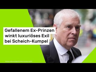 Prinz Andrew: Gefallenem Ex-Prinzen winkt luxuriöses Exil bei Scheich-Kumpel