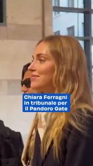 Chiara Ferragni lascia il Tribunale di Milano: "Non me la sento di fare dichiarazioni"