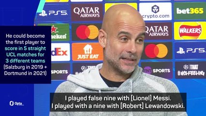 'Haaland is so good, I had to adapt' - Guardiola