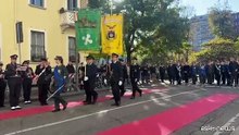 4 Novembre, le immagini dell'Alzabandiera Solenne a Milano