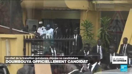 Guinée : le chef de la junte annonce sa candidature à la présidence