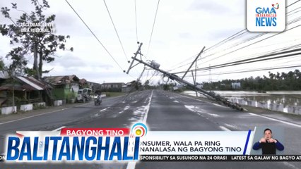 NEA - Halos 918,000 consumer, wala pa ring kuryente dahil sa pananalasa ng bagyong Tino | Balitanghali