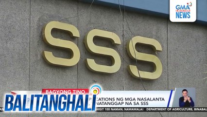 Calamity loan applications ng mga nasalanta ng bagyong Tino, tinatanggap ng sa SSS | Balitanghali