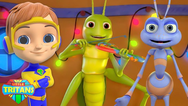 Die Ameise und der Grashüpfer Geschichte | Kinder Geschichte & Moral | Kids Tv Deutschland | Deutsch Kinderlieder