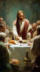 Jesus Christ Shared His Love Through Meals (2) 👈💕👉 Amber Ministries