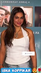 Actress Isha Koppikar Spotted at Movie Premiere 😍🌹🔥
