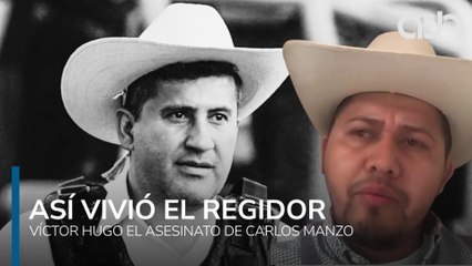 El regidor Víctor Higo sobreviviente al atentado contra Carlos Manzo