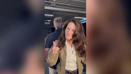 Sex and the City’s Kristin Davis and Kyle MacLachlan reunite in TikTok trend