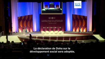 Doha accueille le sommet social des Nations unies, alors que les appels à des actions concrètes en faveur de l'égalité se multiplient