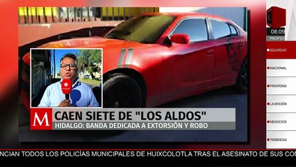 Caen siete de "Los Aldos", banda dedicada a extorsión y narcomenudeo en Hidalgo