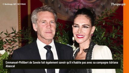 "Elle l’a appris par la presse. Mea culpa" : Emmanuel-Philibert de Savoie n'a pas averti Clotilde Courau de son histoire avec Adriana et le regrette
