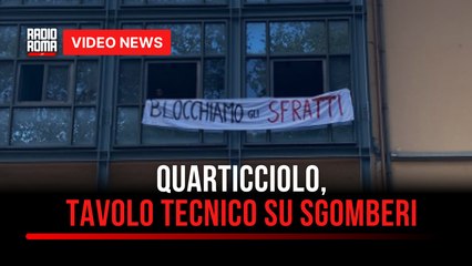 Quarticciolo, tavolo tecnico su sgomberi