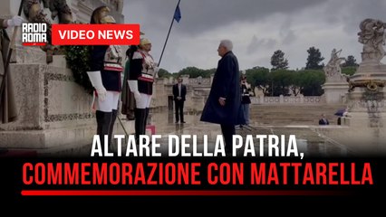 Altare della Patria, commemorazione con Mattarella