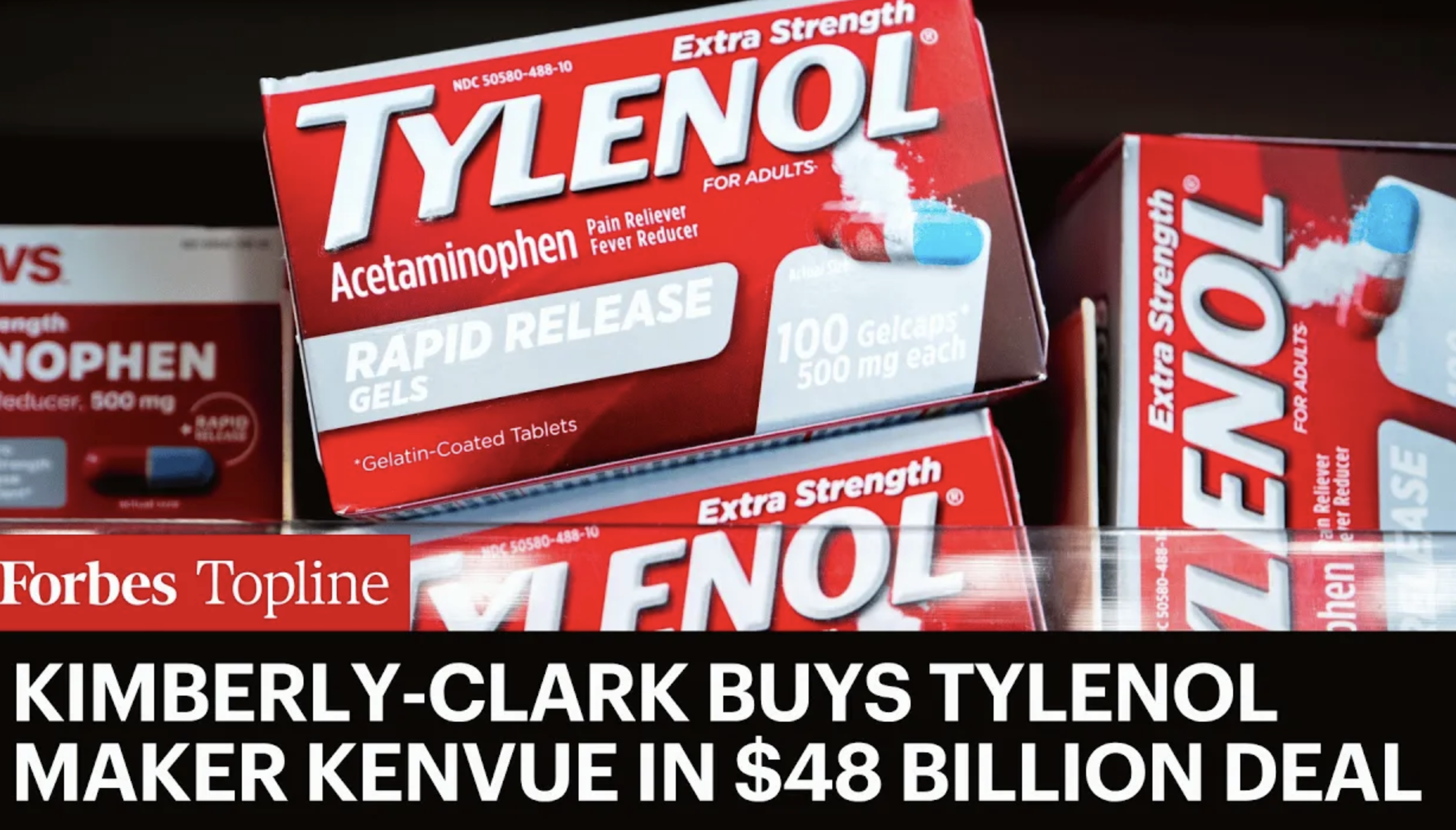 Kimberly-Clark Acquires Tylenol Manufacturer Kenvue in Groundbreaking  Billion Transaction