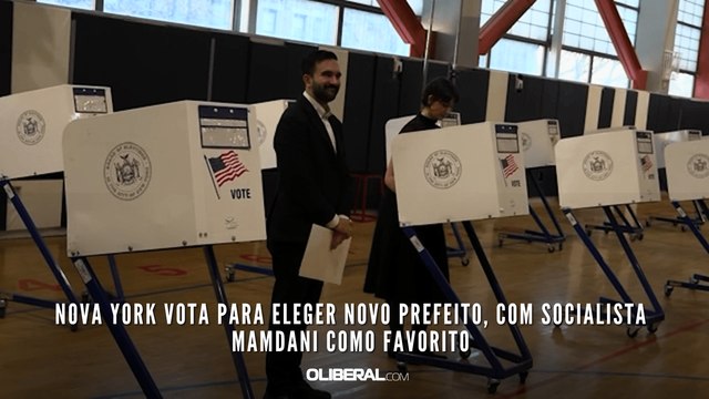 Nova York vota para eleger novo prefeito, com socialista Mamdani como favorito