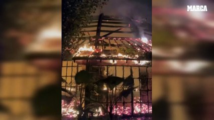 Un incendio afecta al restaurante Mas Marroch de los hermanos Roca en Vilablareix