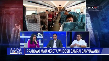 Utang Whoosh hingga Proyek Lanjutan ke Banyuwangi, Pakai Dana APBN atau Danantara? | SAPA MALAM