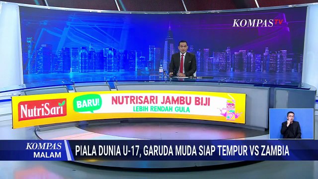 Analis Sepak Bola Bung Joy Prediksi Peluang Garuda Muda Vs Zambia di Piala Dunia U-17 | KOMPAS MALAM