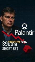 Michael Burry Just Bet $900 Million Against Palantir