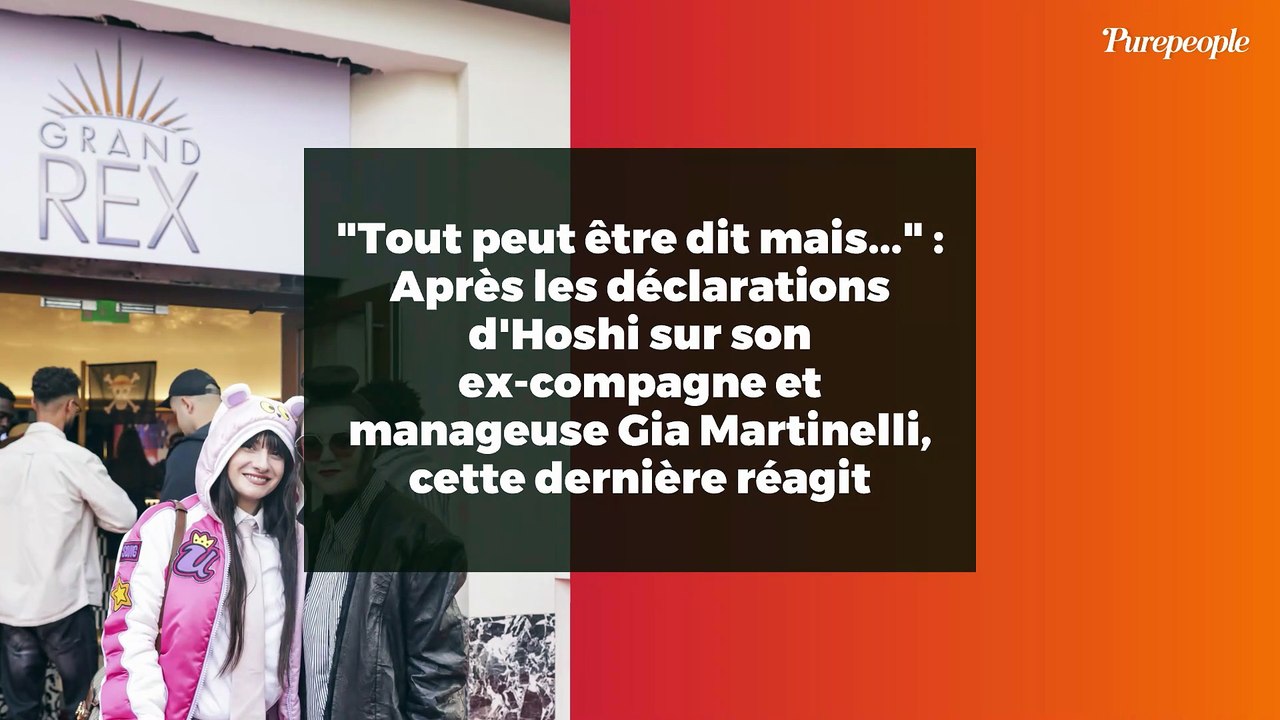 "Tout peut être dit mais..." : Après les déclarations d'Hoshi sur son ex-compagne et manageuse Gia Martinelli, cette dernière réagit