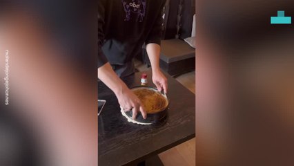 Hilarious Moment Baking a Cake Went Wrong