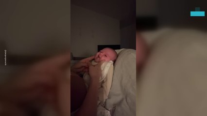 Adorable Baby’s Smile Takes a Messy Turn