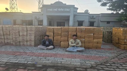 Video News: कच्छ: भचाऊ से 1.85 करोड़ की शराब भरा टैंकर पकड़ा