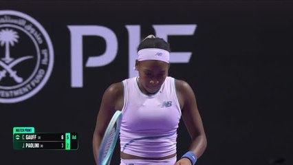 Finales WTA - Gauff se relance dans la course aux demi-finales