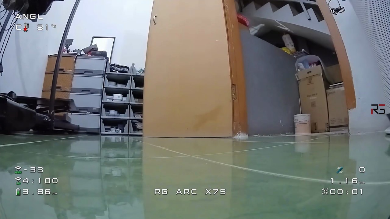 RG Arc X75 2s HD Walksnail Whoop FPV Quadcopter Drone from RGFPV Part 1