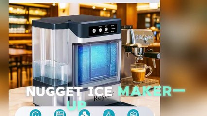 This Portable Ice Maker Will Change Your Life! 🧊 41lbs/Day Nugget Ice Machine Review