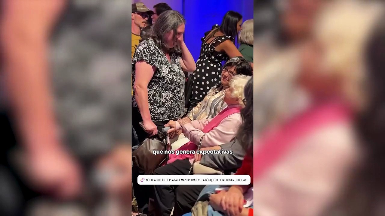 Las Abuelas de Plaza de Mayo lanzan una campaña de búsqueda de sus nietos en Uruguay