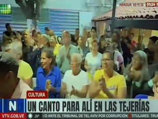 Alcaldía de Las Tejerías celebró velada musical "Un Canto para Alí" en homenaje al cantautor