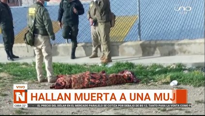 HALLAN MUERTA A UNA MUJER