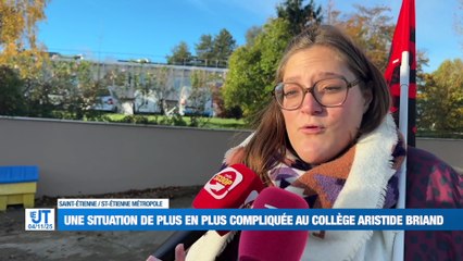 Grève au collège Aristide-Briand / Rive-de-Gier : une redevance pour traquer les pollueurs / Santé mentale : Saint-Étienne innove avec des ateliers thérapeutiques / Sauvain : la réserve de Colleigne, joyau naturel préservé