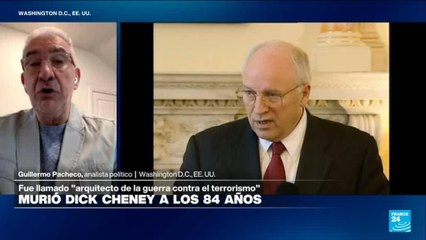 Guillermo Pacheco: "Dick Cheney era el gran halcón detrás de la estrategia en Irak"