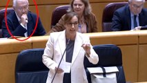 Javier Arenas, pillado vapeando en el Senado durante la intervención de Mónica García