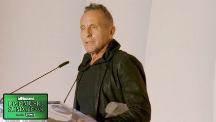 Live Nation’s Arthur Fogle Accepts the Executive of the Year | Billboard Live Music Summit 2025