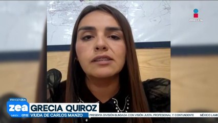 Grecia Quiroz, viuda de Carlos Manzo, llama a protestar de manera pacífica