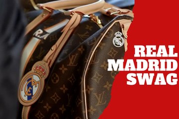 Real Madrid stars take a shot at FC Barcelona dressed in Louis Vuitton
