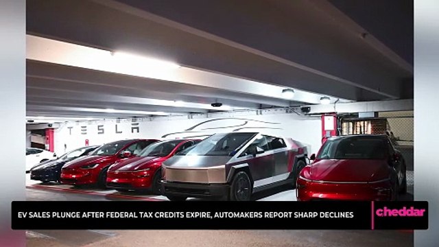 EV Sales Plunge After Federal Tax Credits Expire, Automakers Report Sharp Declines
