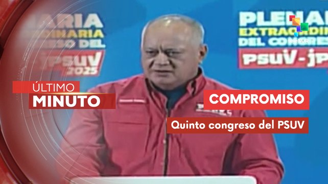 Plenaria Extraordinaria del Quinto Congreso del PSUV y Cuarto de la JPSUV