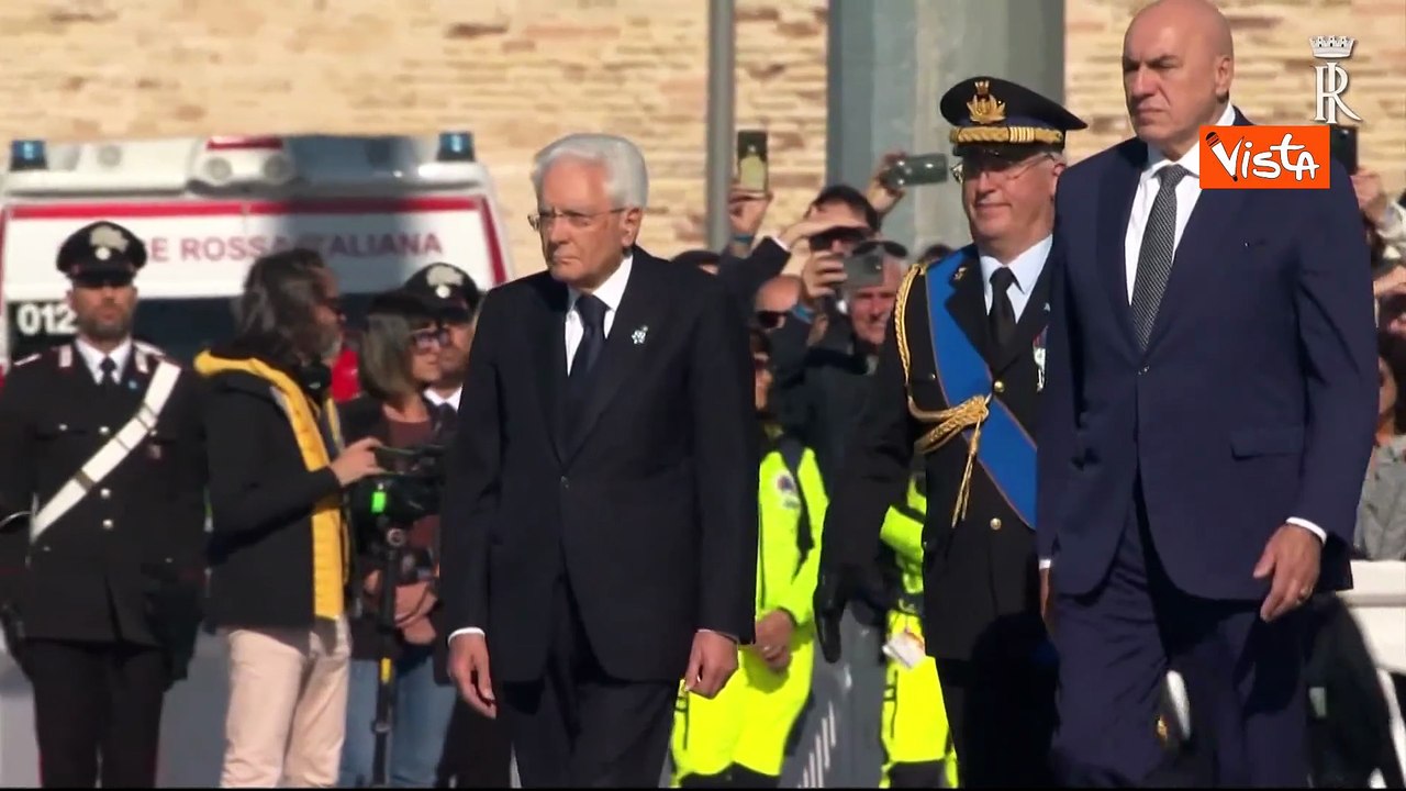 4 Novembre, Mattarella e Crosetto celebrano Giornata Unità Nazionale e Forze Armate ad Ancona