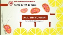 Lemon helps get rid of bacteria responsible for body odor
