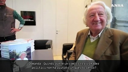 Forattini e la satira in una intervista del 2013