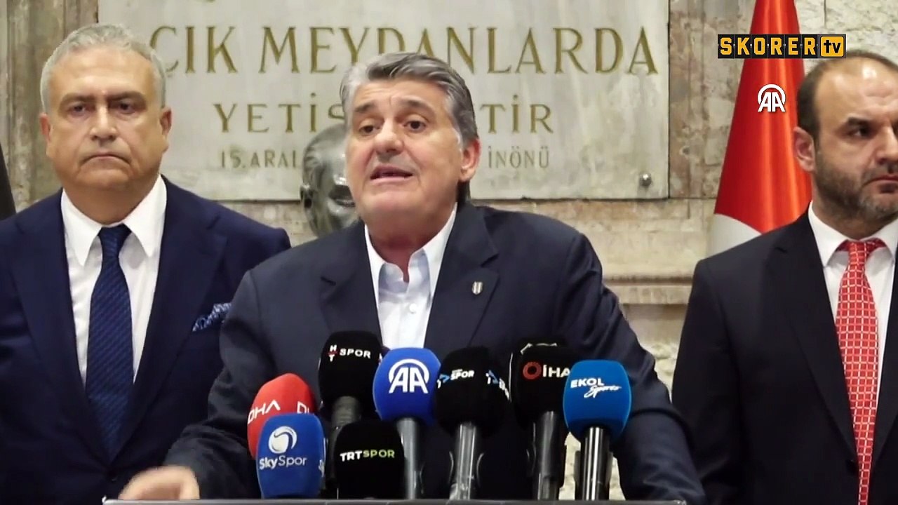 Toplantı sonrası Serdal Adalı resmen açıkladı! Beşiktaş'ta Sergen Yalçın kararı