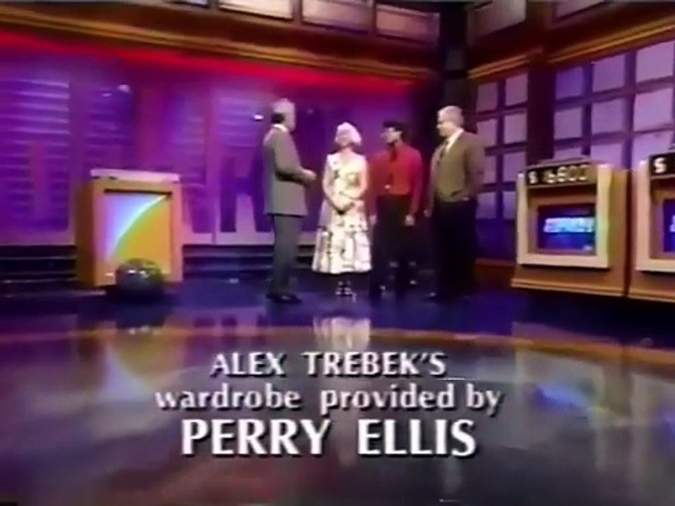 Jeopardy! closing credits, 9/1/97